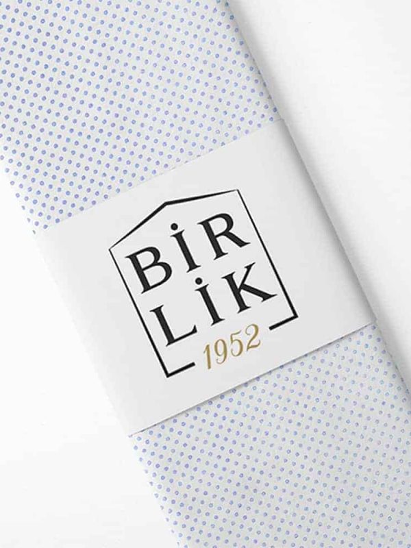 birlik1952 poplin perkal kumaş pamuklu puantiye