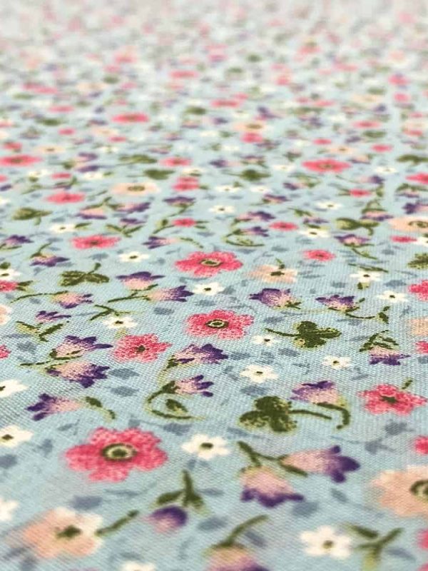 birlik1952 poplin perkal kumaş pamuklu çıtır desen