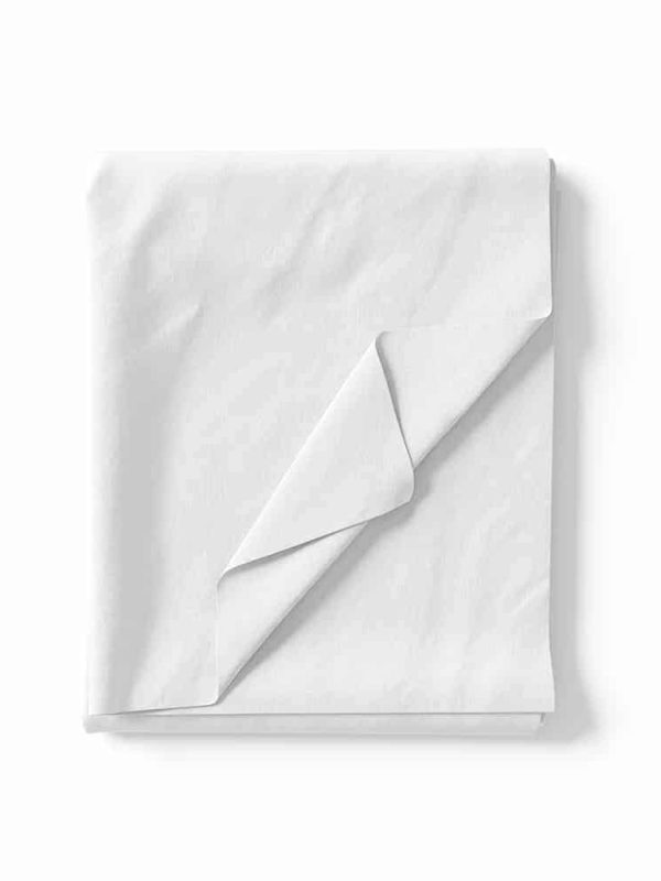 krep şifon kumaş beyaz