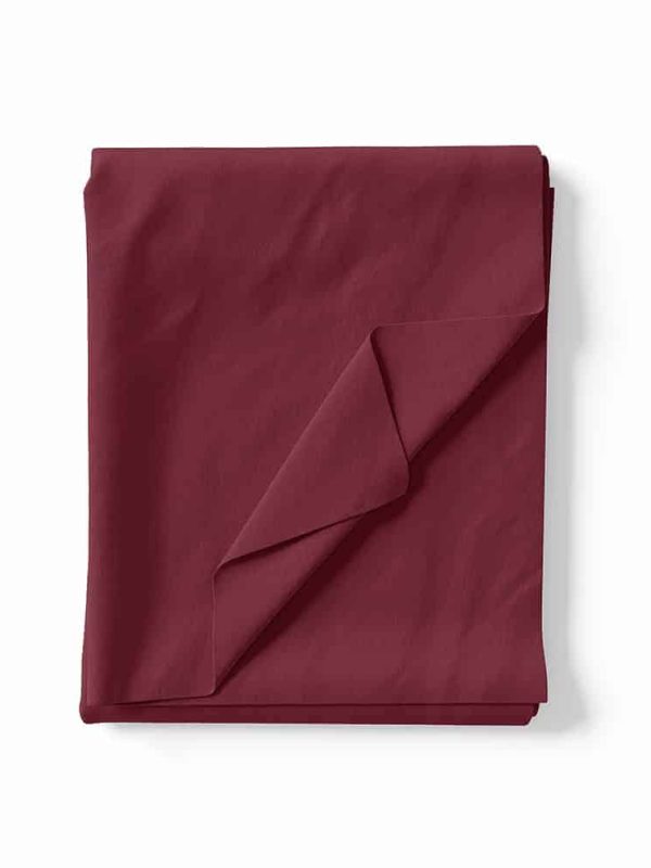 krep şifon kumaş bordo