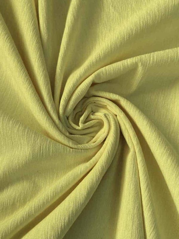 şönil kumaş açık sarı yeşil