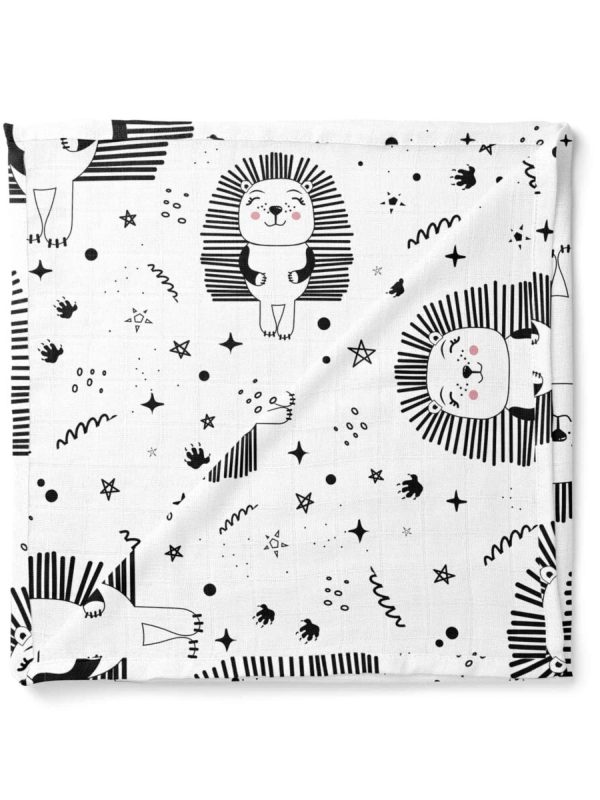 birlik1952 ipliq lunanino müslin çok amaçlı battaniye pamuklu meyve desen