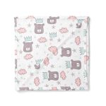 birlik1952 ipliq lunanino müslin çok amaçlı battaniye pamuklu meyve desen