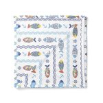 birlik1952 ipliq lunanino müslin çok amaçlı battaniye pamuklu meyve desen