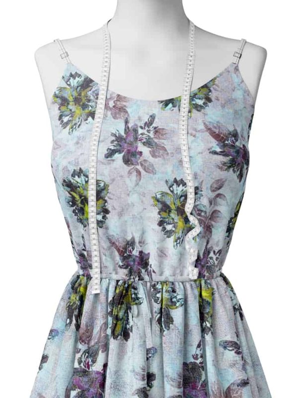 ipliq vual kumaş elbiselik pastorel