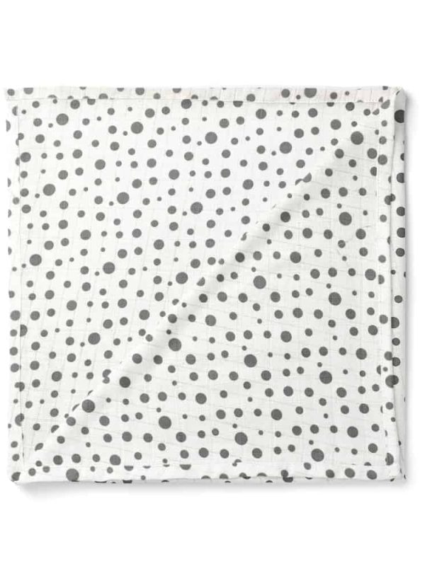 birlik1952 müslin çok amaçlı battaniye pamuklu puantiye