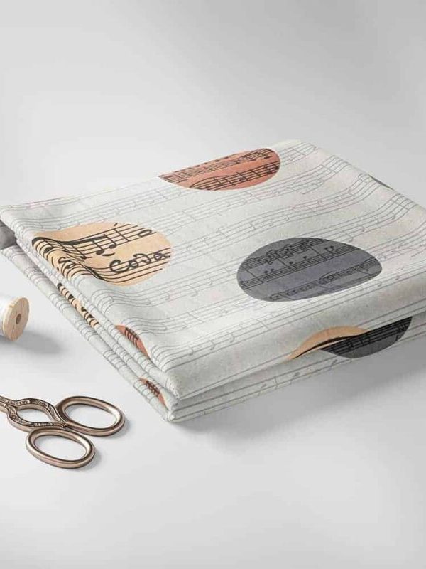 birlik1952 ipliq flanel pazen battaniye nota kumaş gri