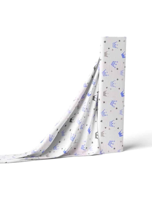 birlik1952 müslin çok amaçlı battaniye pamuklu king mavi