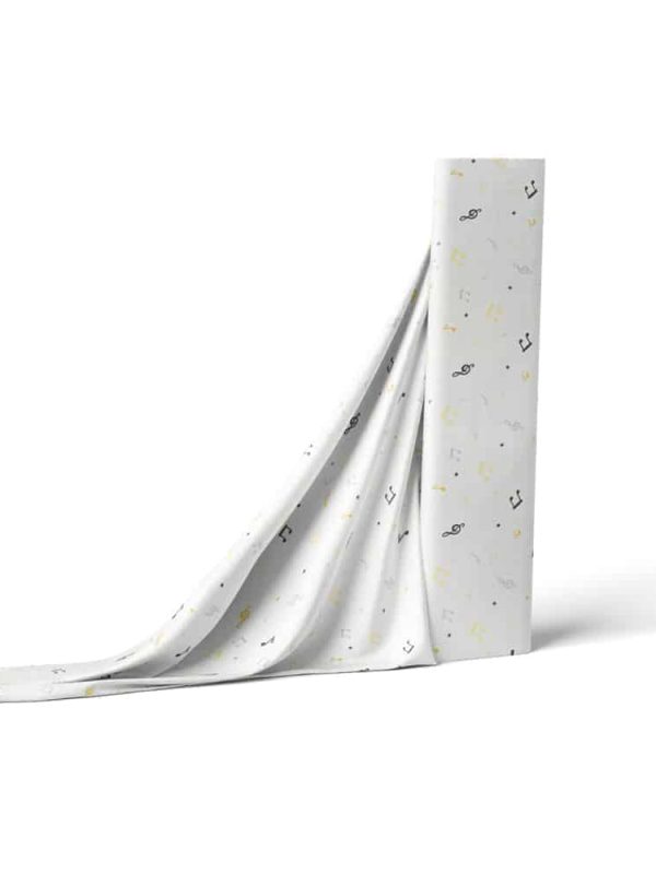 birlik1952 müslin çok amaçlı battaniye pamuklu melodi sarı