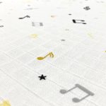 birlik1952 müslin çok amaçlı battaniye pamuklu melodi sarı