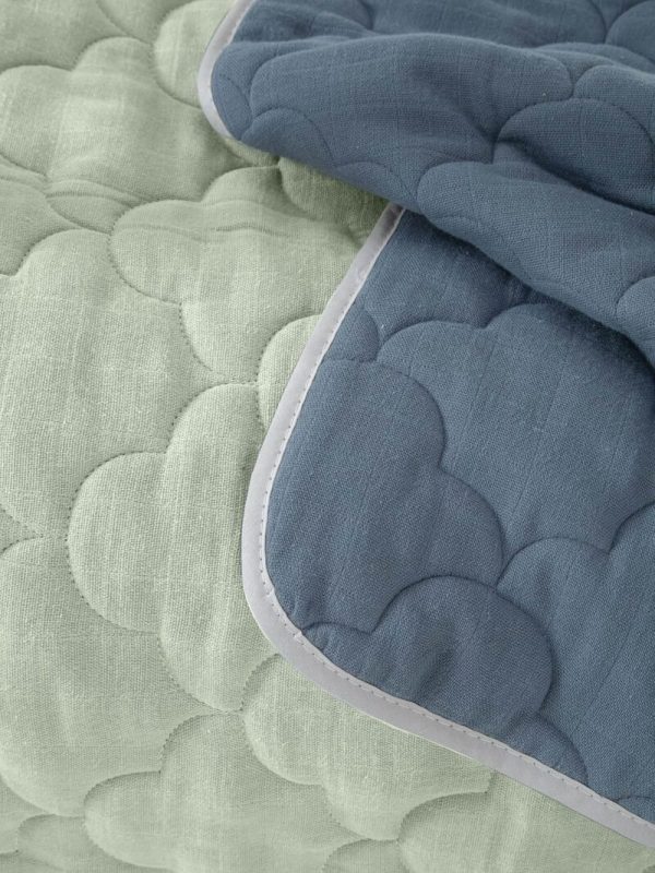 birlik1952 ipliq lunanino çift taraflı kapitoneli bebek yorgan kral ayı kapitone