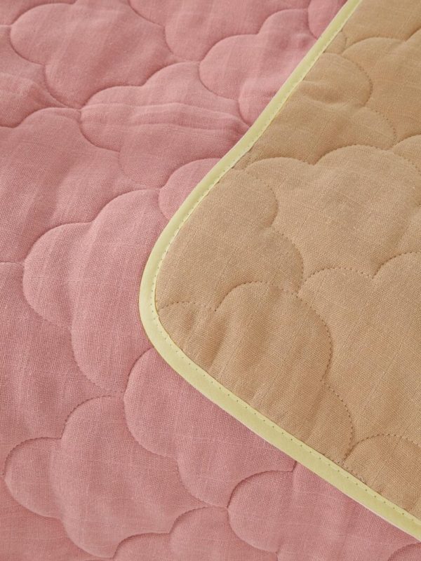 birlik1952 ipliq lunanino çift taraflı kapitoneli bebek yorgan kral ayı kapitone