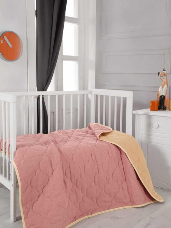 birlik1952 ipliq lunanino çift taraflı kapitoneli bebek yorgan kral ayı kapitone