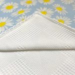 birlik1952 ipliq müslin pike kumaş battaniye çift katlı papatya daisy lunanino dantel