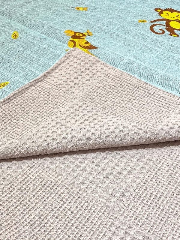 birlik1952 ipliq müslin pike kumaş battaniye çift katlı safari lunanino