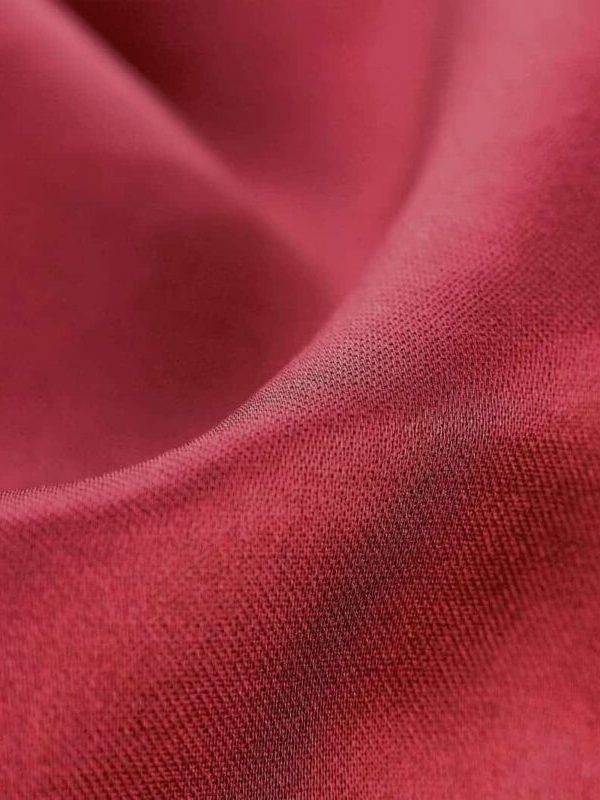 birlik1952 ipliq duck kumaş panama keteni düz renkler bordo