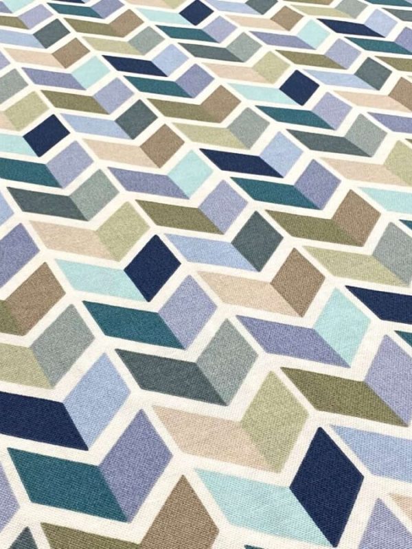 birlik1952 duck döşemelik kumaş renkli geometrik