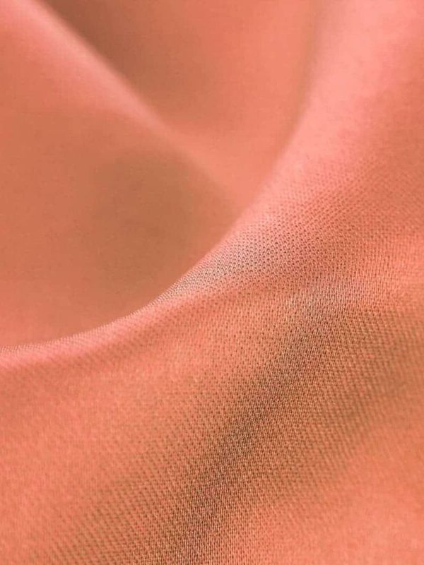 birlik1952 ipliq duck kumaş panama keteni düz renkler somon