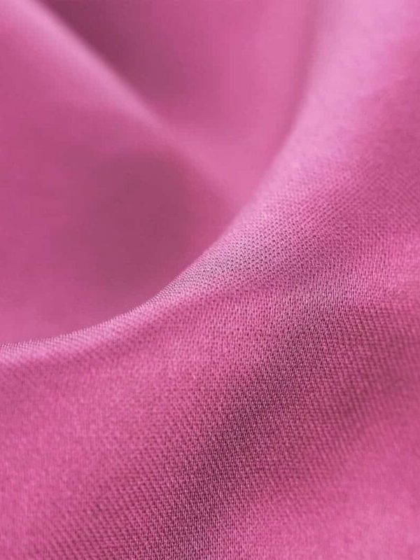 birlik1952 ipliq duck kumaş panama keteni düz renkler fuşya