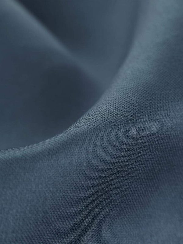 birlik1952 ipliq duck kumaş panama keteni düz renkler indigo