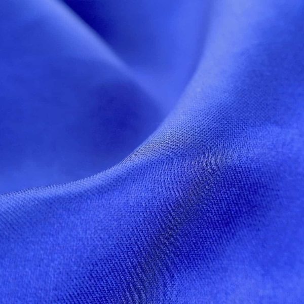 birlik1952 ipliq duck kumaş panama keteni düz renkler saks mavi