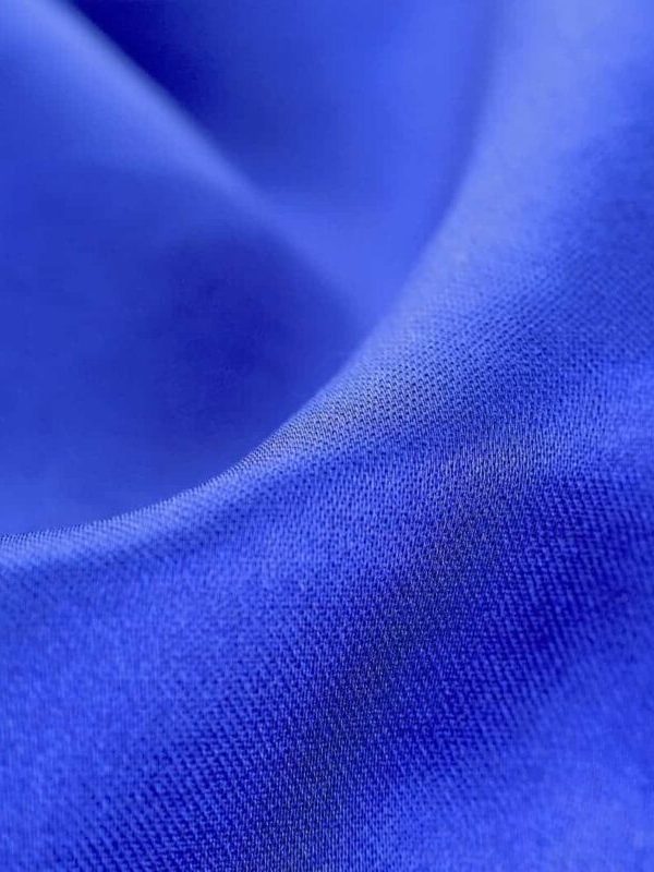 birlik1952 ipliq duck kumaş panama keteni düz renkler saks mavi