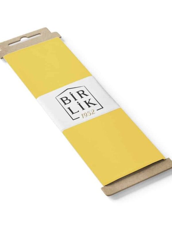 birlik1952 ipliq duck kumaş panama keteni düz renkler sarı