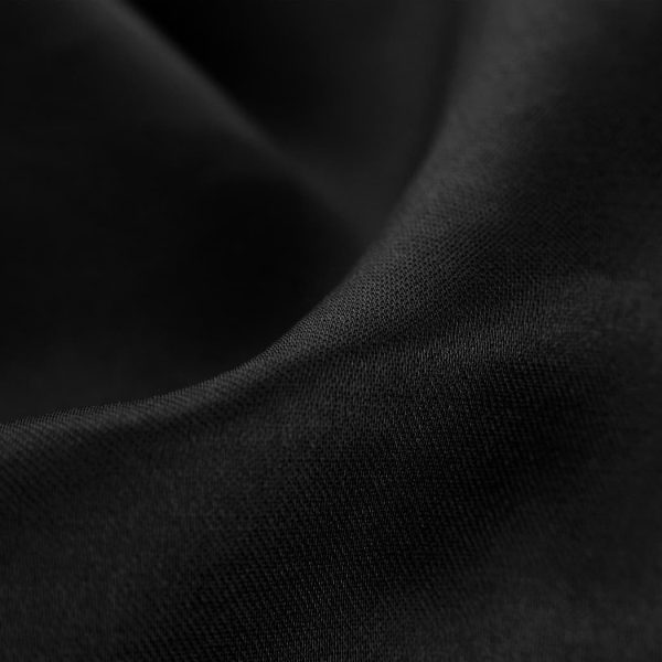 birlik1952 ipliq duck kumaş panama keteni düz renkler siyah