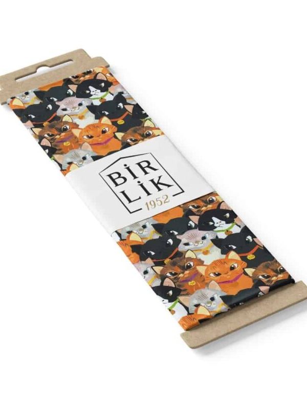 birli1952 dijital baskı digital print fabric kumaş cat kedi