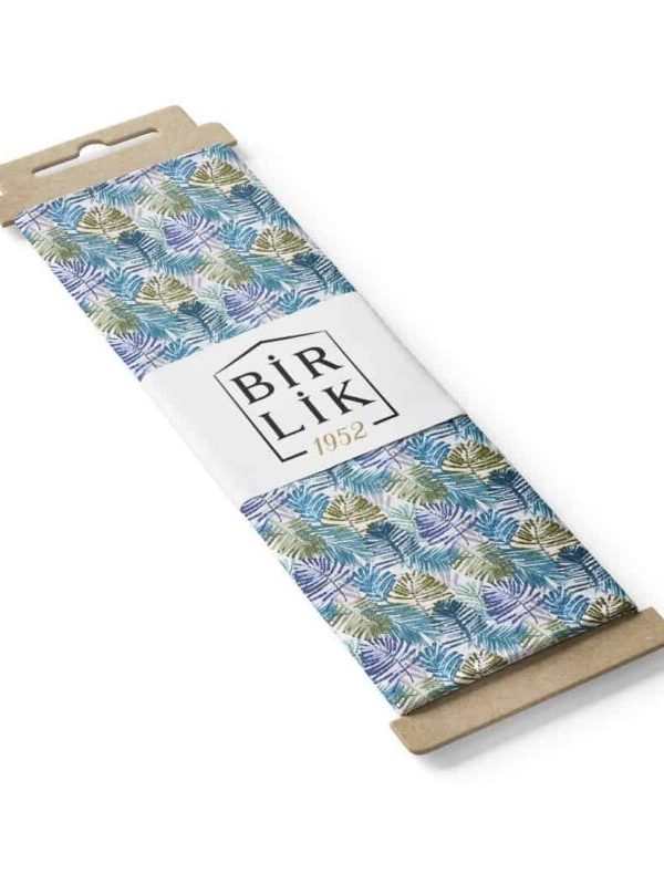 birlik1952 duck döşemelik kumaş palmiye mavi