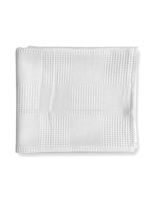 birlik1952 waffle pike kumaş petek damalı fabric battaniye somon