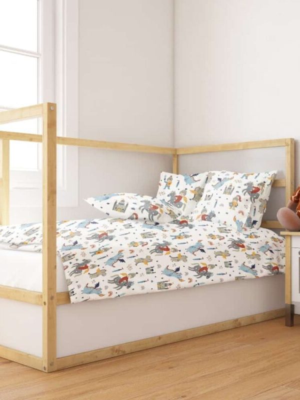 birlik1952 bebek çocuk nevresim takımı seti poplin kumaş baby bed linen dragon
