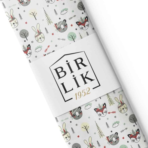 birlik1952 63 tel poplin akfil kumaş fabric metrelik nevresimlik