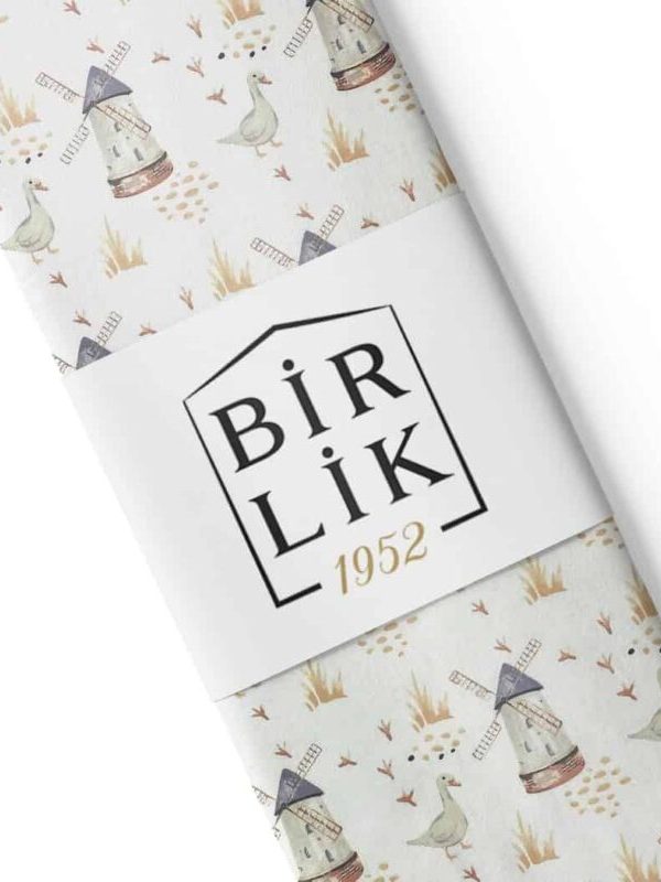 birlik1952 63 tel poplin akfil kumaş fabric metrelik nevresimlik