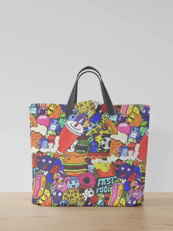 birlik1952 panama keteni duck kumaş el çantası hand bag