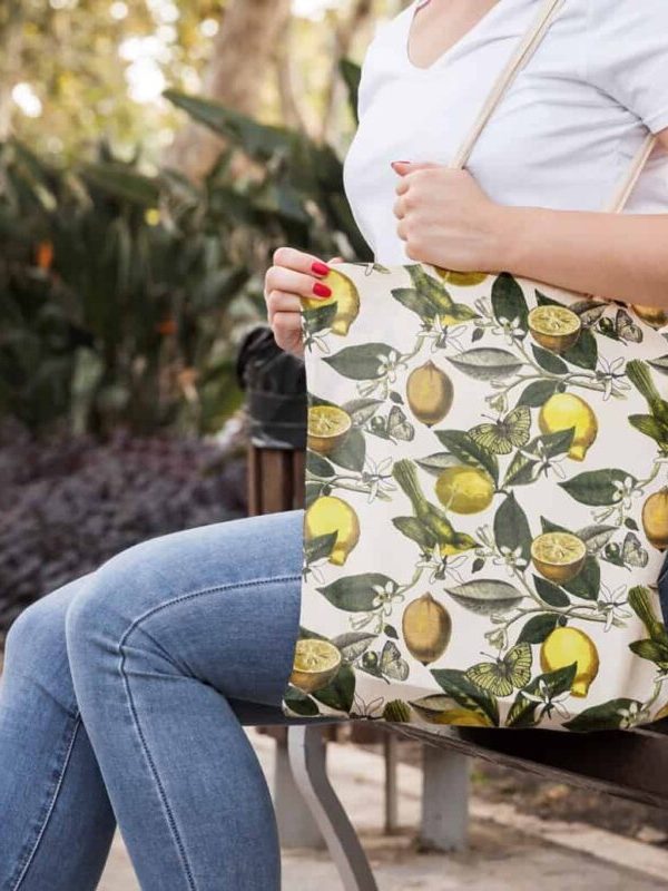 birlik1952 panama keteni duck kumaş el çantası hand bag