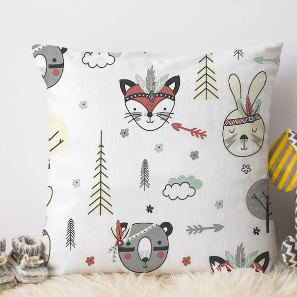 birlik1952 tekins home yastık kılıfı boncuk silikon bebek yastığı baby pillow tavşan