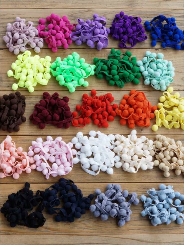 birlik1952 ponpon şerit battaniye süs malzemeleri