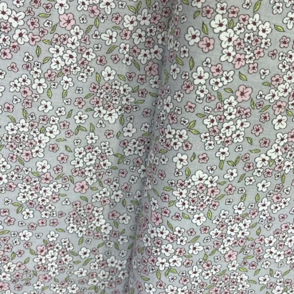 birlik1952 poplin kumaş basma sümerbank çıtır çiçek kumaş bandana kumaşı fabric cotton whosale blossom pembe