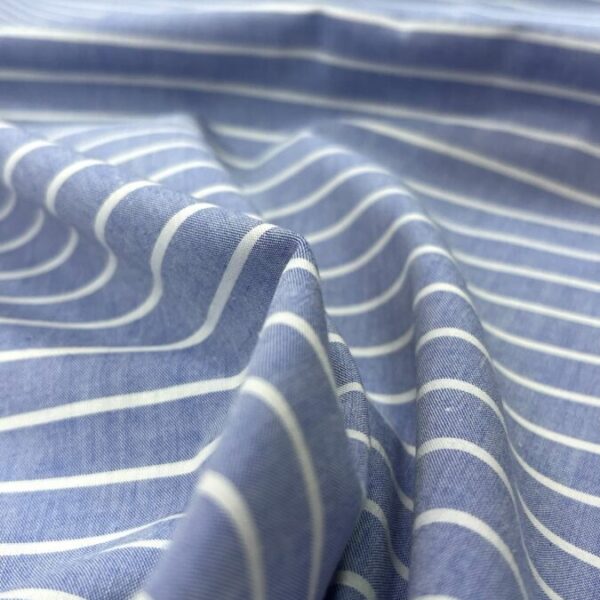 birlik1952 poplin kumaş basma sümerbank çıtır çiçek kumaş bandana kumaşı fabric cotton whosale stripe mavi çizgi blue