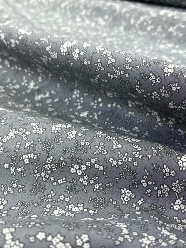 birlik1952 poplin kumaş basma sümerbank çıtır çiçek kumaş bandana kumaşı fabric cotton whosaledaisy flowers grey