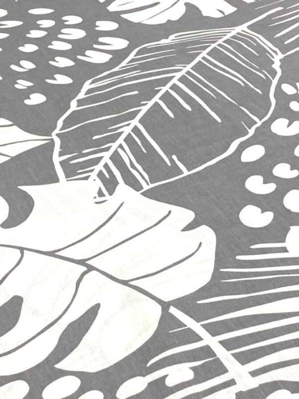 birlik1952 63 tel poplin akfil kumaş fabric metrelik nevresimlik tropikal fil kulağı