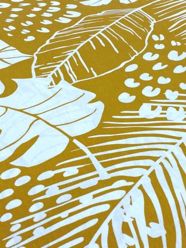 birlik1952 63 tel poplin akfil kumaş fabric metrelik nevresimlik tropikal fil kulağı