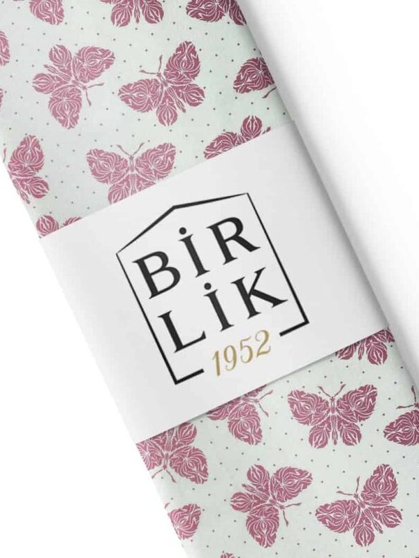 birlik1952 63 tel poplin akfil kumaş fabric metrelik nevresimlik kelebek