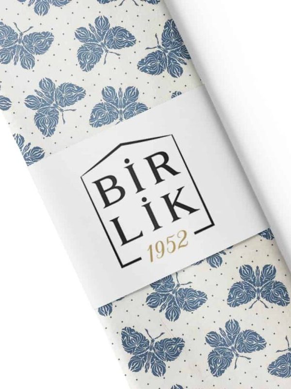 birlik1952 63 tel poplin akfil kumaş fabric metrelik nevresimlik kelebek