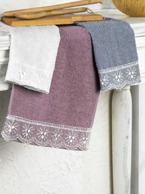 birlik1952 şazeli ipliq güpürlü mutfak havlusu 6' lı seti kurulama bezi