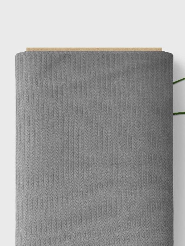 birlik1952 örgü örme pike kumaş fabric antrasit