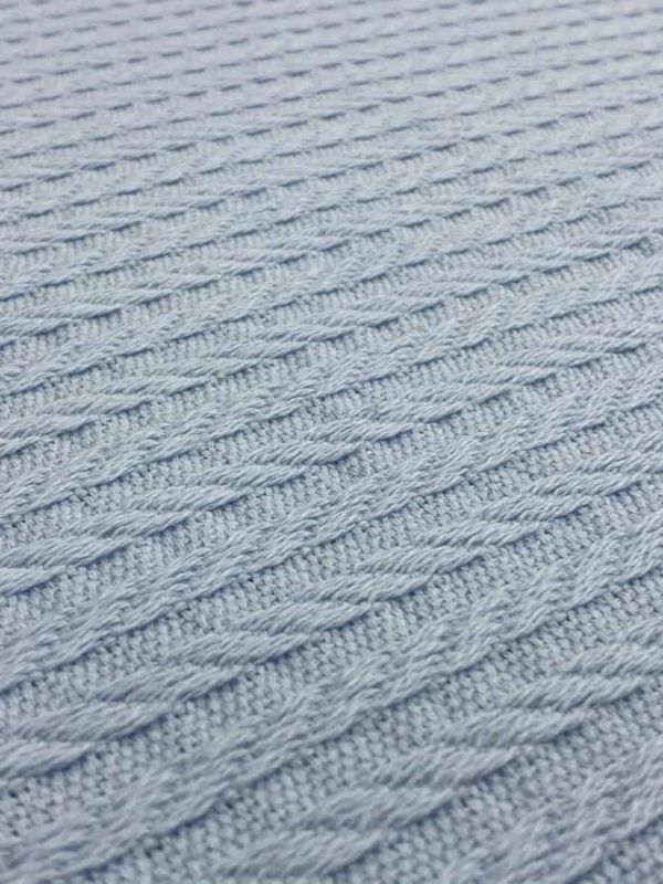 birlik1952 örgü örme pike kumaş fabric mavi