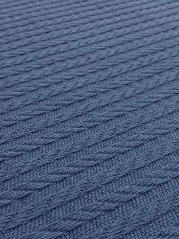 birlik1952 örgü örme pike kumaş fabric indigo