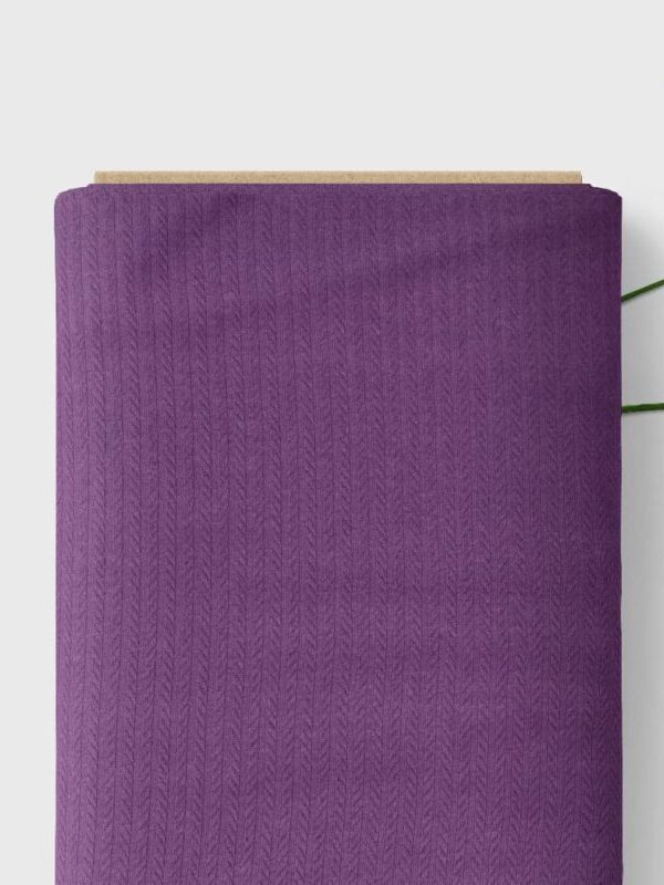 birlik1952 örgü örme pike kumaş fabric mürdüm